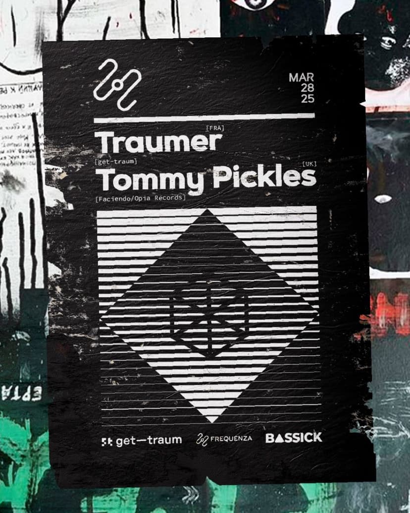 Frequenza & Bassick pres.Traumer, Tommy Pickles (UK)